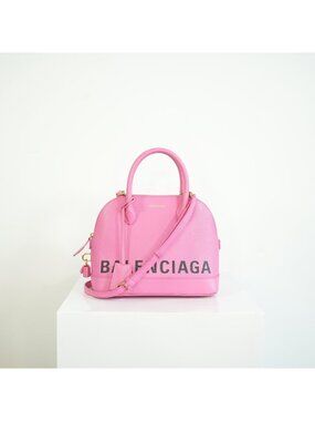 Balenciaga Ville Pink Top Handle